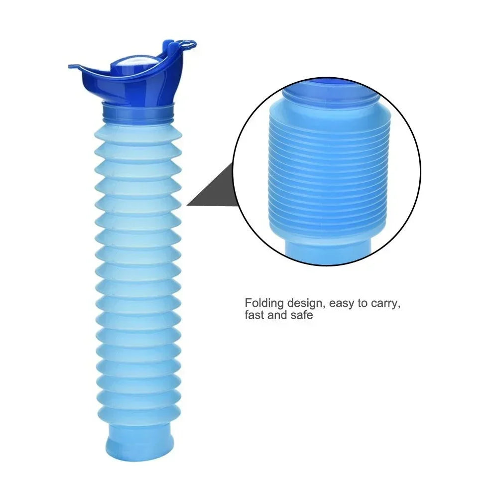 OnRelief™ Portable Car Urinal  Leak-Proof, Collapsible Emergency Urination Bottle
