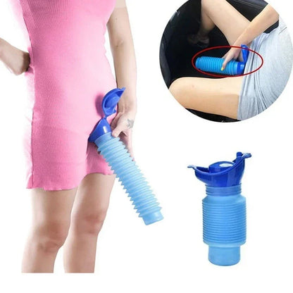 OnRelief™ Portable Car Urinal  Leak-Proof, Collapsible Emergency Urination Bottle