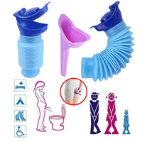 OnRelief™ Portable Car Urinal  Leak-Proof, Collapsible Emergency Urination Bottle