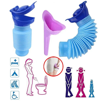 OnRelief™ Portable Car Urinal  Leak-Proof, Collapsible Emergency Urination Bottle